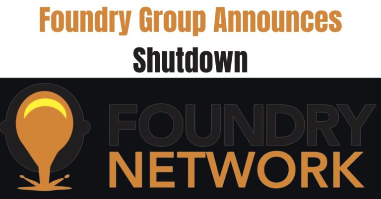 Foundry Group Announces Shutdown