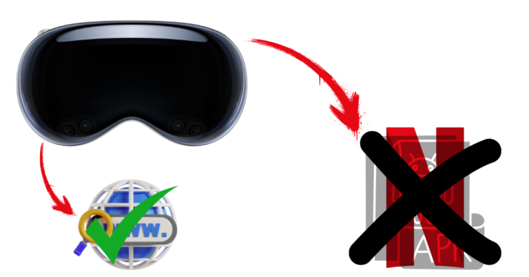 No Dedicated Netflix App for Apple Vision Pro Headset