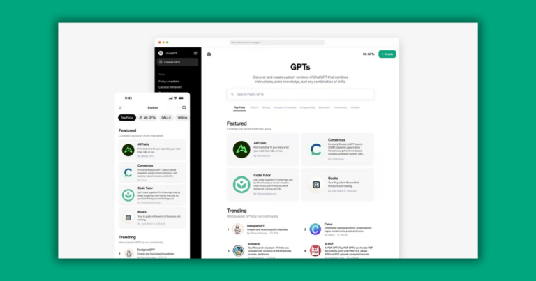 OpenAI Launches GPT Store for Custom Chatbots